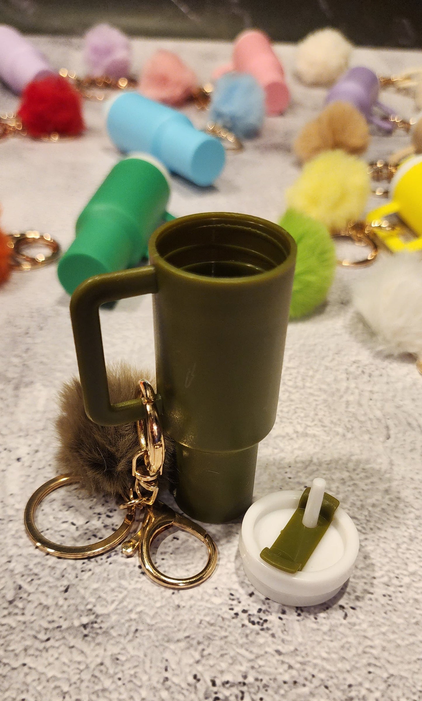 Mini Tumbler Keychain